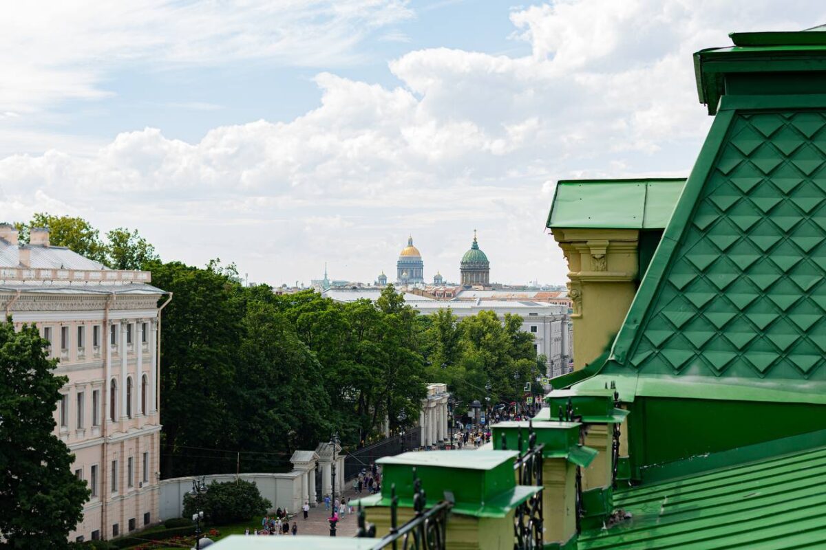 Невский прогулка по крыше